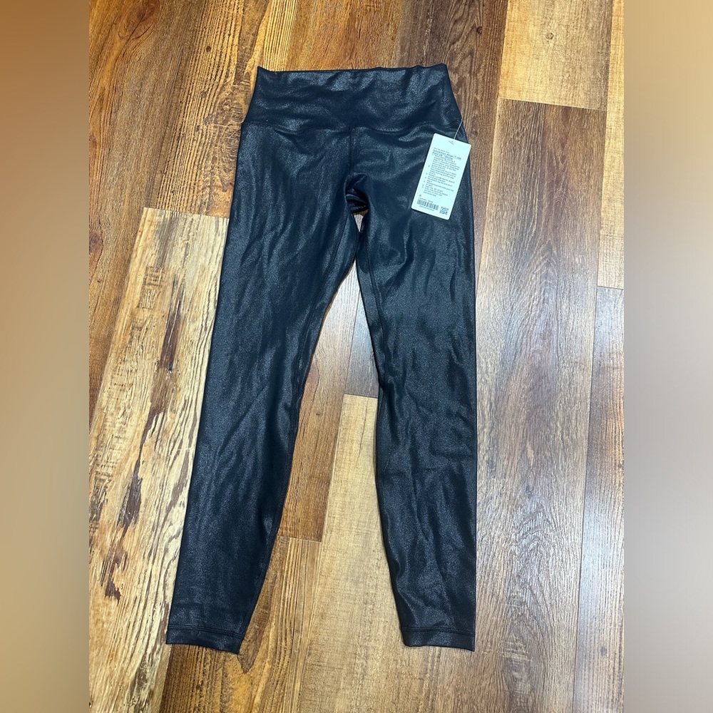 Black Shiny Leggings